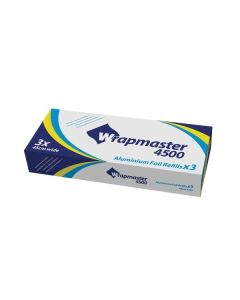 Wrapmaster 4500 Foil Refill 450mm x 900m - Pack of 3