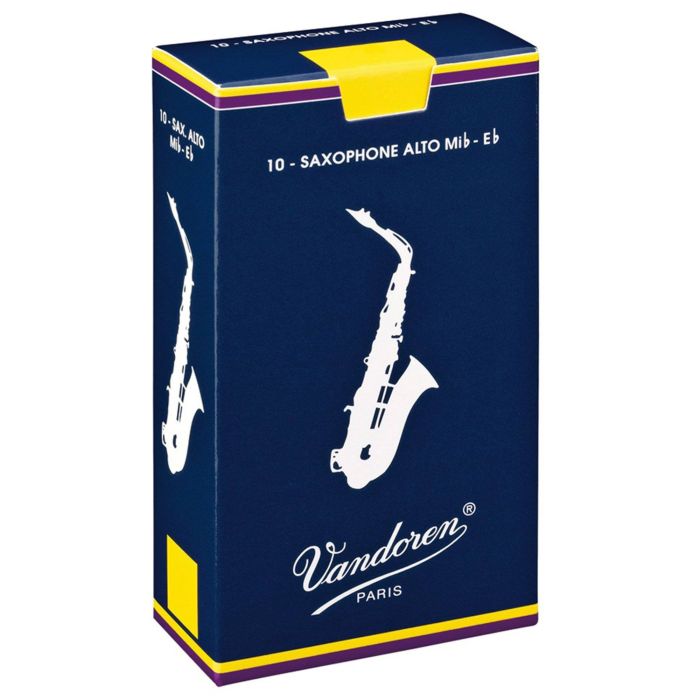 Vandoren Alto Sax Reeds - 2.5 (x10) | Dryad Education