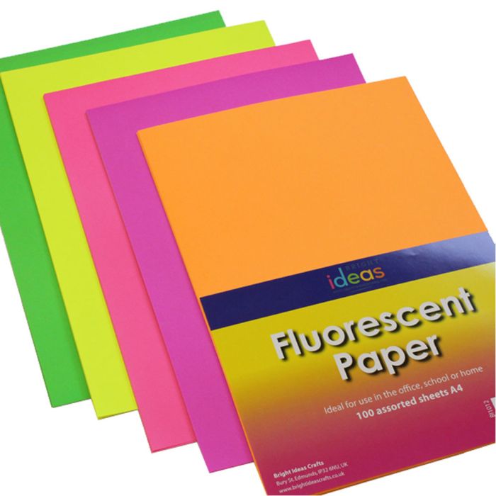 Fluorescent paper a4 clearance size