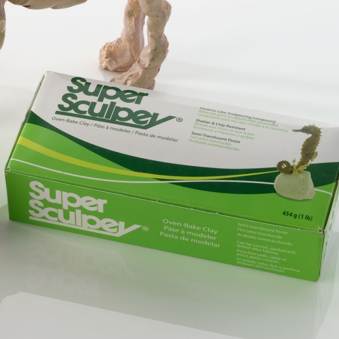Sculpey Beige Super Polymer Clay 1lb 3/Pkg 3 Pack