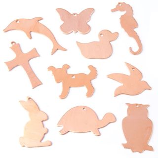 Novelty Copper Shapes