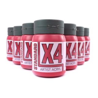 X4 Standard Acryl 500ml - Primary Magenta Bulk Pack