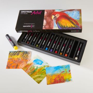 Specialist Crafts Spectrum Artist Oil Sticks 