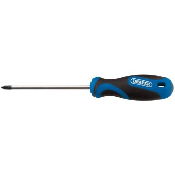 Draper Soft Grip Cross Slot Screwdriver No.2 x 100mm