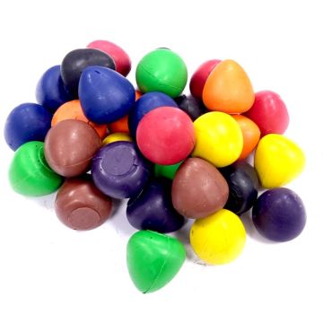 Wax Eggs Set of 8 colours