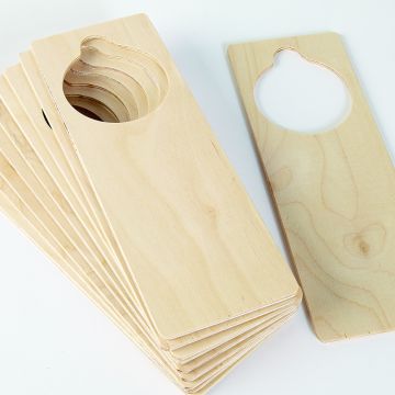 Door Handle Tag 230 x 80mm. Each