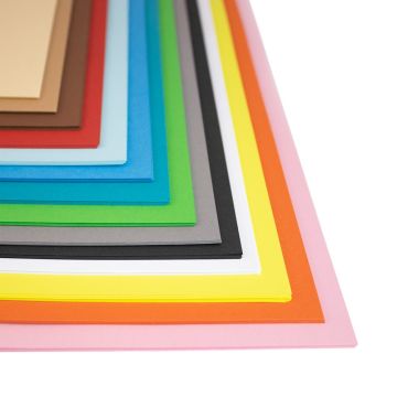 Recycled Tinted Paper 130gsm 50x70cm Pack of 10 